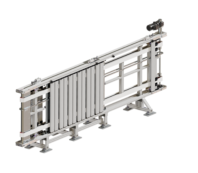 V型積放式輸送設備