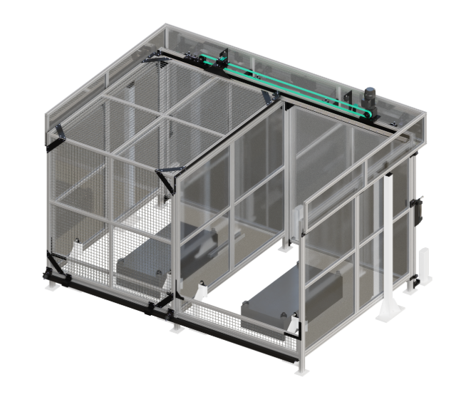 自動料箱中轉站